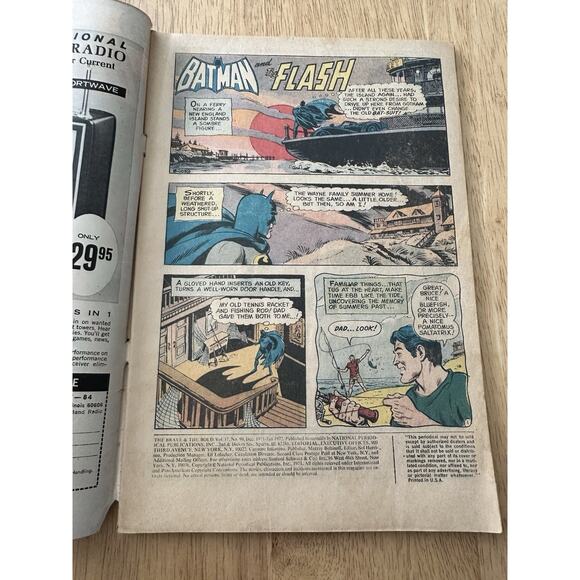 DC Comics, Batman and The Flash #99 1971/1972 The Brave & the Bold, Good VTG - Picture 5 of 8